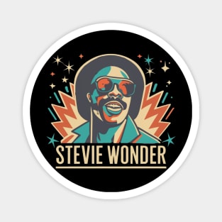 Stevie “The Genius” Wonder Magnet